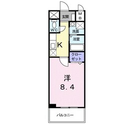 ガーレ花園の物件間取画像